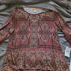 Ruby Rd Women's Top Size 3X